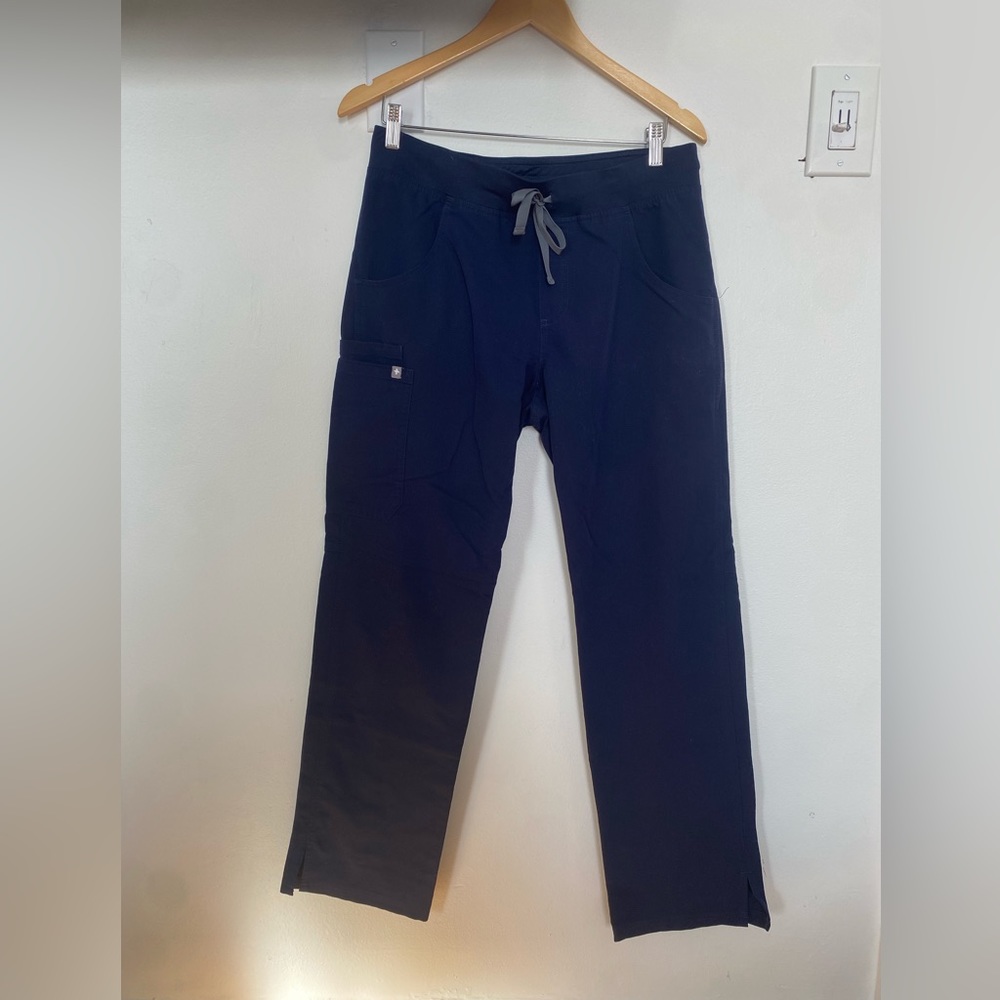 Navy blue FIGS scrub pants only.